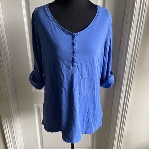 Duluth Trading Co Blue Women's Blouse